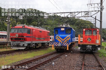 【名鉄】「新旧牽引車展示会～さらばデキ、頼むぞ舞力～」開催