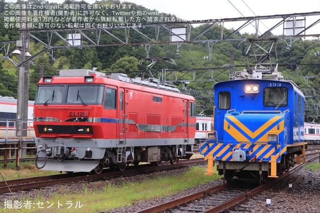 【名鉄】「新旧牽引車展示会～さらばデキ、頼むぞ舞力～」開催を舞木検査場で撮影した写真