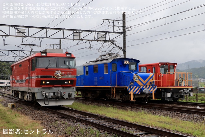 【名鉄】「新旧牽引車展示会～さらばデキ、頼むぞ舞力～」開催を舞木検査場で撮影した写真