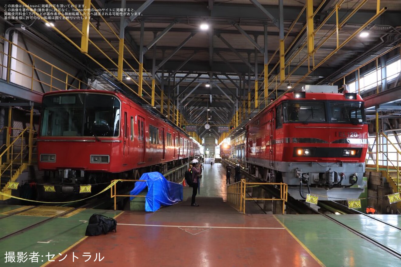 【名鉄】「新旧牽引車展示会～さらばデキ、頼むぞ舞力～」開催の拡大写真