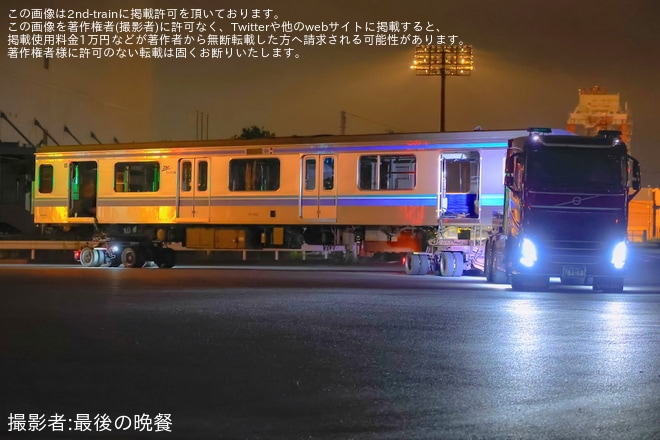 東臨】りんかい線70-000形 Z6編成の中間車が廃車陸送 |2nd-train鉄道