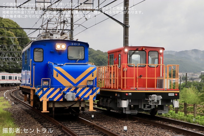 【名鉄】「新旧牽引車展示会～さらばデキ、頼むぞ舞力～」開催を舞木検査場で撮影した写真
