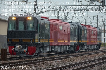 【JR西】DEC743形DEC743-1001・DEC743-7が下関方面へ回送