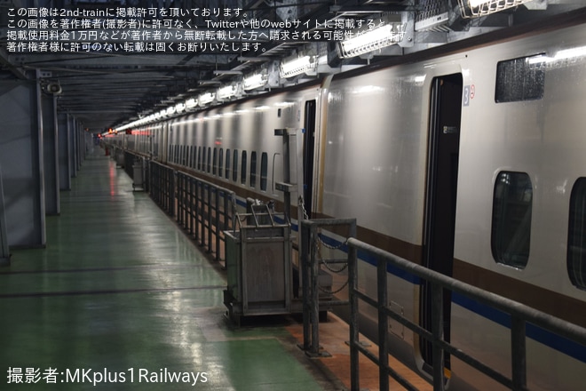 を白山総合車両所で撮影した写真