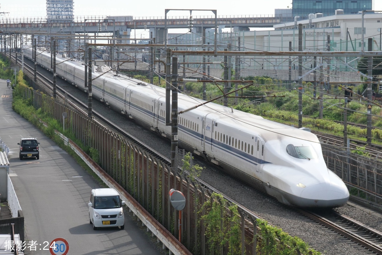 JR海】N700A X57編成が浜松工場へ廃車回送 |2nd-train鉄道ニュース