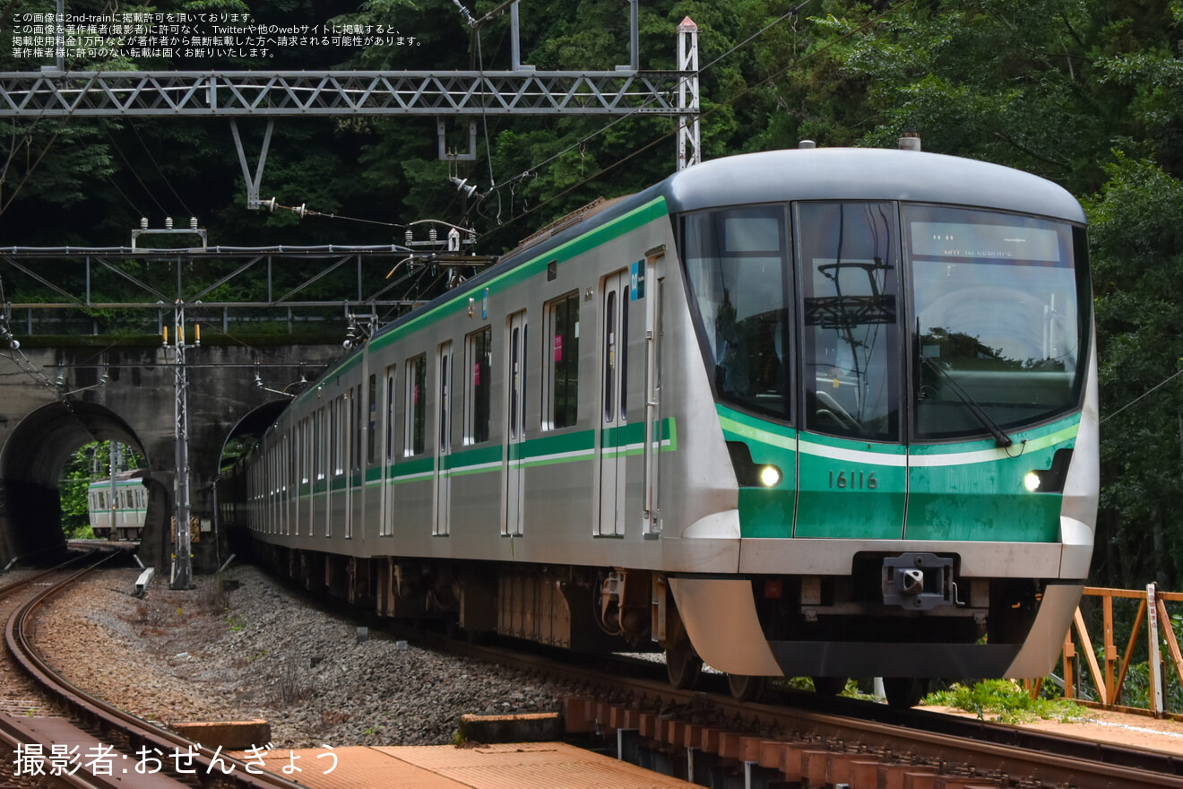 【メトロ】16000系小田急線内TASC試運転の拡大写真