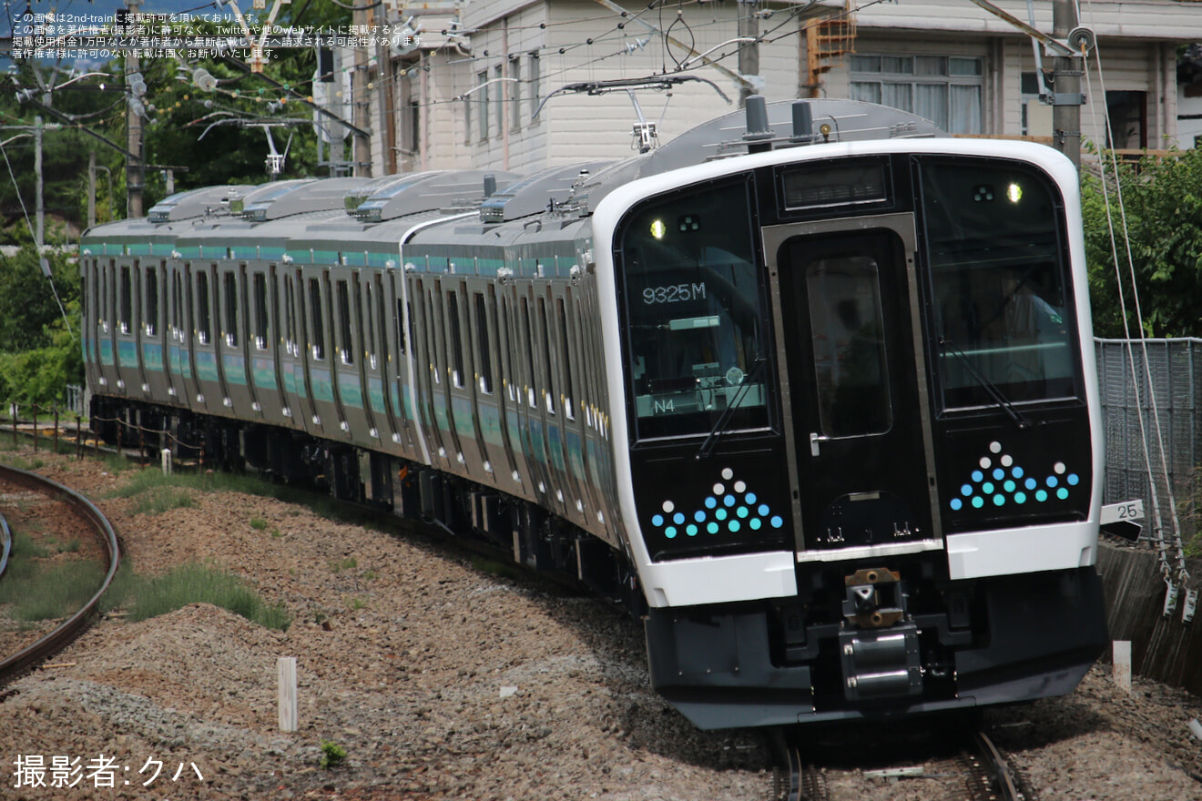 【JR東】E131系N3+N4編成性能確認試運転で東京都内への拡大写真