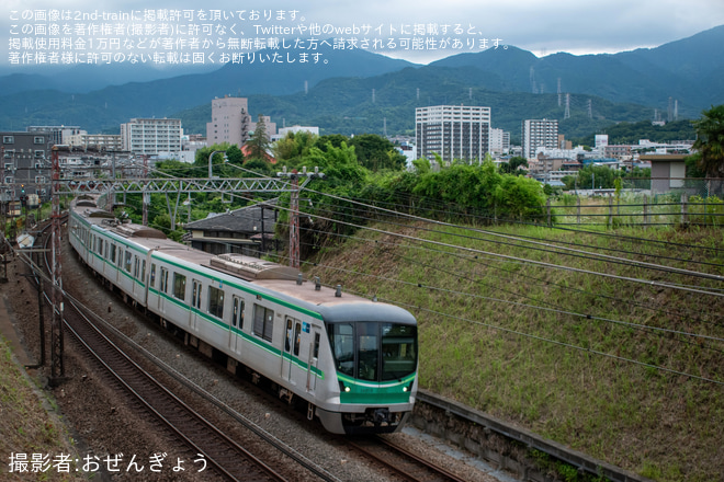 【メトロ】16000系小田急線内TASC試運転を東海大学前～秦野間で撮影した写真