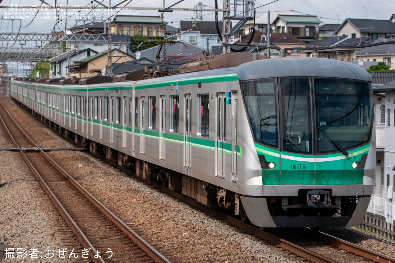 【メトロ】16000系小田急線内TASC試運転の拡大写真