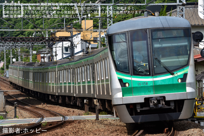 【メトロ】16000系小田急線内TASC試運転を不明で撮影した写真