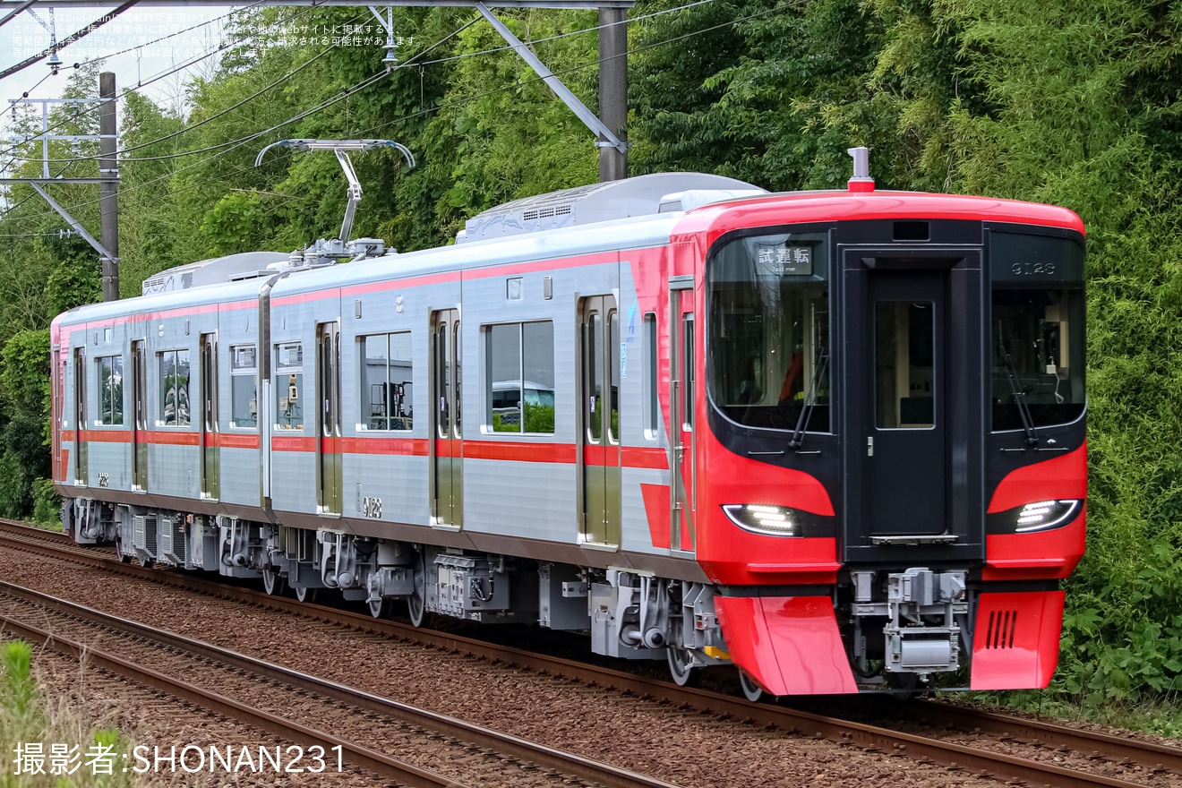 【名鉄】9100系9128F新車性能確認試運転の拡大写真