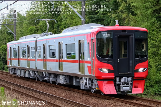 【名鉄】9100系9128F新車性能確認試運転（1枚目）