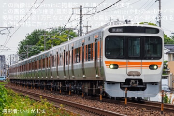 【JR海】315系C18編成が名古屋工場出場試運転