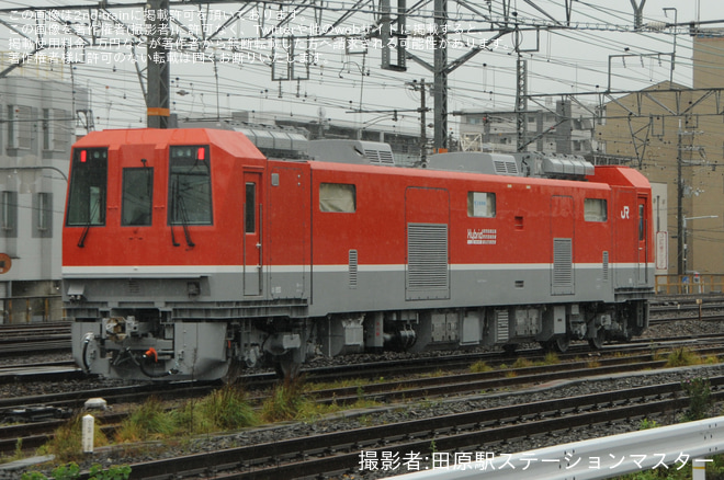 【JR西】DEC743-1が近畿車輛を出場し公式試運転を吹田貨物西～東淀川間で撮影した写真