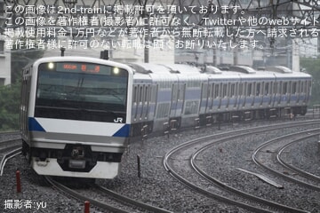 【JR東】E531系K414編成が東大宮センターへ回送