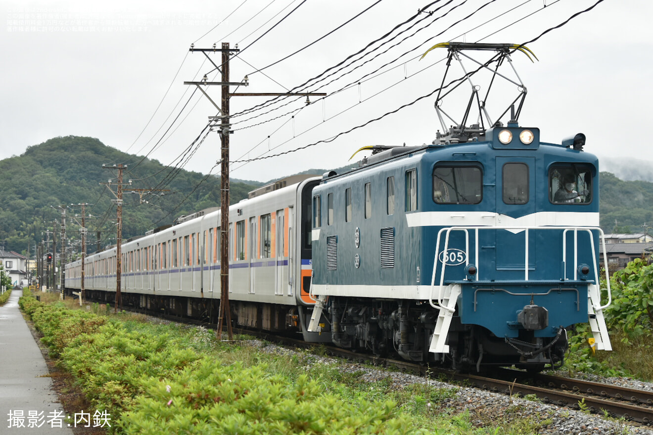 【東武】50090型51091F南栗橋工場入場回送の拡大写真