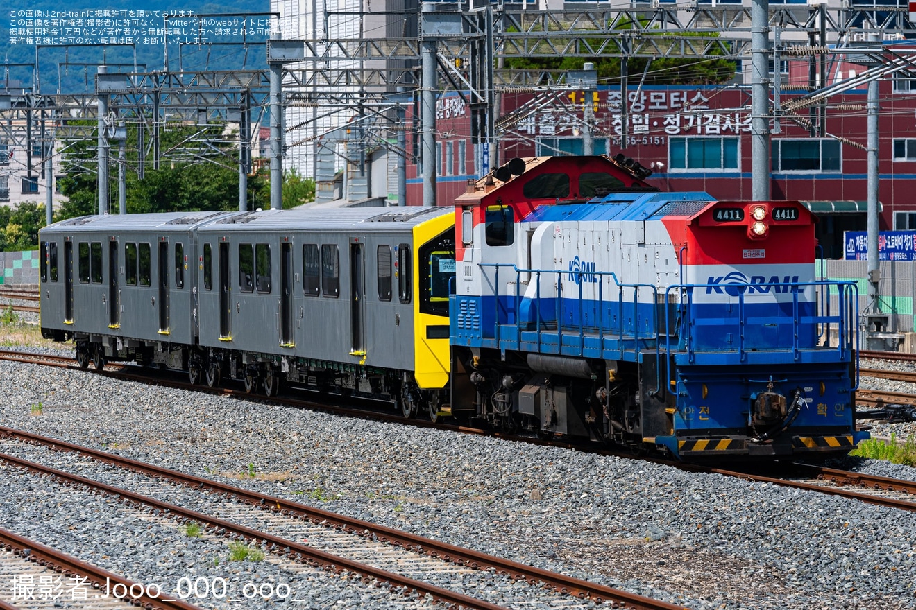 【ロサンゼルスメトロ】ロサンゼルス・メトロ向けHR5000形が輸送の拡大写真