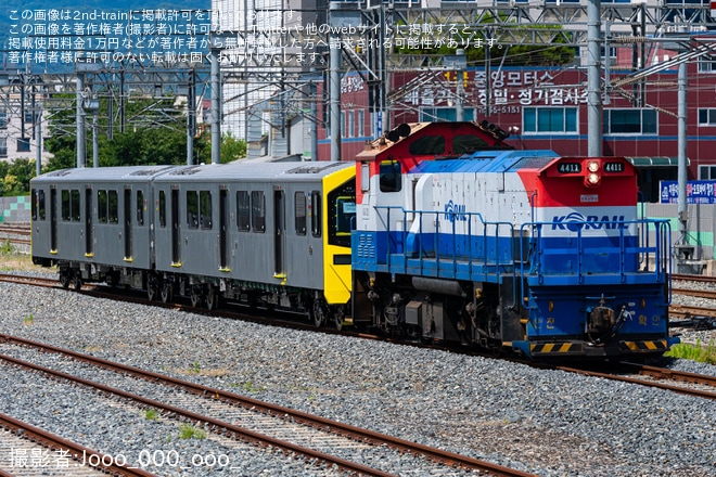【ロサンゼルスメトロ】ロサンゼルス・メトロ向けHR5000形が輸送（1枚目）