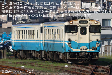 【JR四】キハ40系キハ40-2110+キハ40-2108 最後の自走で多度津工場へ入場