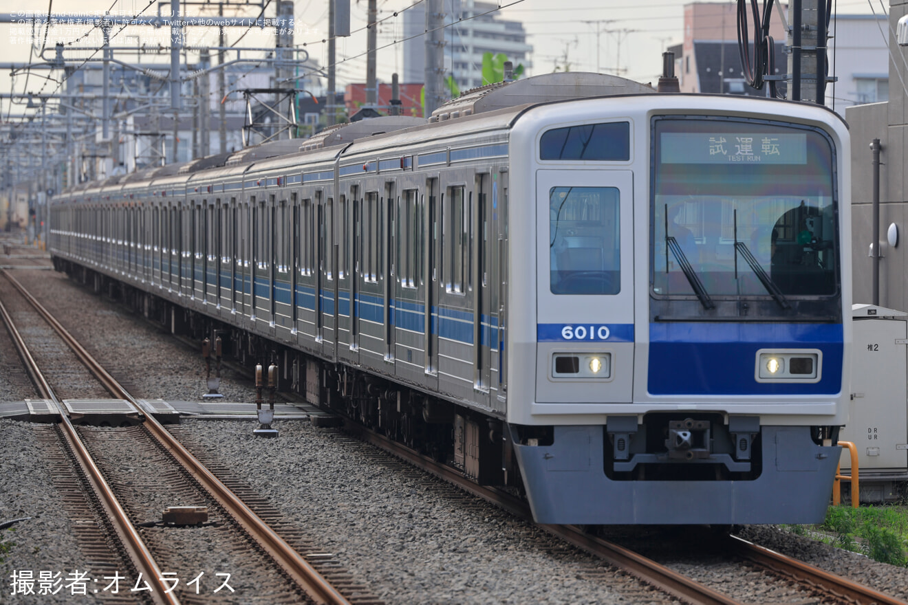 【西武】6000系6110F TASC調整試運転の拡大写真