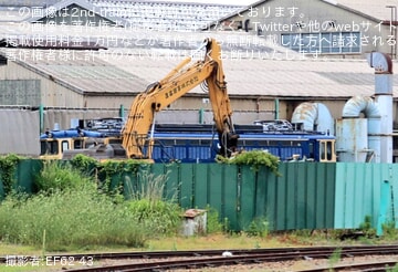 【JR東】EF65-1103が長野総合車両センターの解体線へ移動