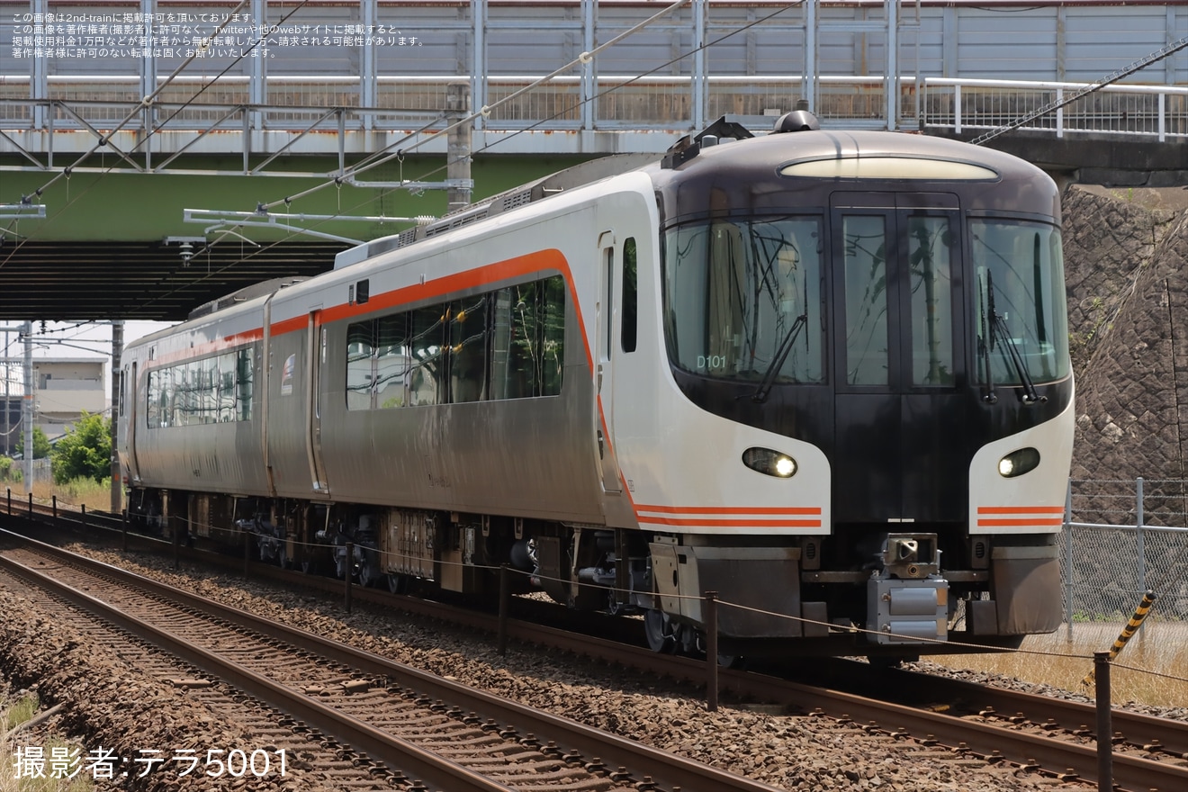 【JR海】HC85系D101編成が名古屋工場出場試運転の拡大写真
