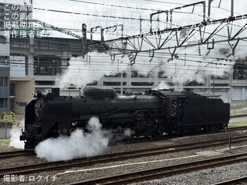 【JR東】D51-498が構内試運転