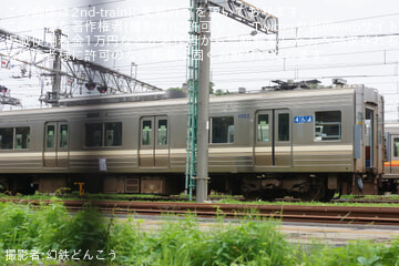 【京王】入場中の1000系1752Fが構内入換を実施