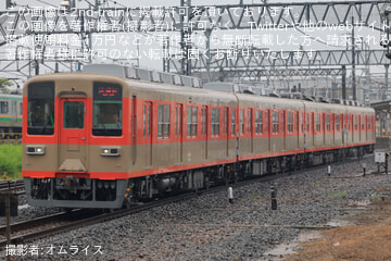 【東武】8000型81107F(ツートンカラー) 南栗橋工場出場試運転