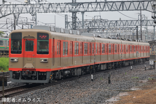 【東武】8000型81107F(ツートンカラー) 南栗橋工場出場試運転を栗橋～新古河間で撮影した写真