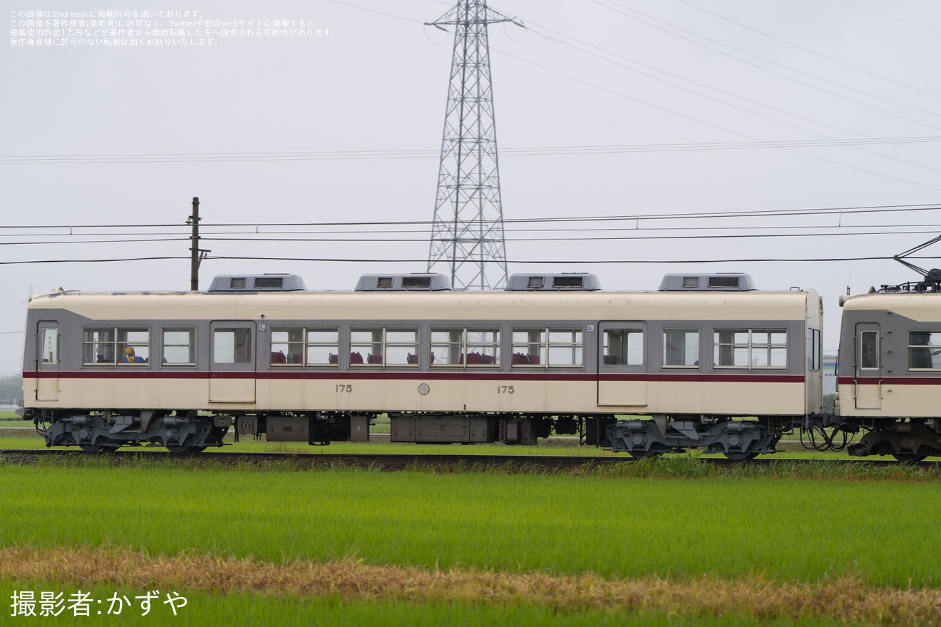 【地鉄】休車中だったクハ175が本線で試運転の拡大写真