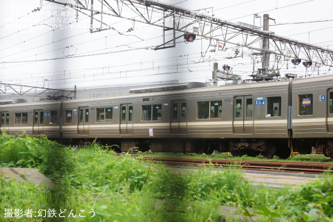 【京王】入場中の1000系1752Fが構内入換を実施を若葉台工場富士見ヶ丘作業場付近で撮影した写真