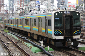 【JR東】E131系マリR11編成 大宮総合車両ベース入場