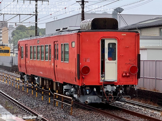 【JR西】キハ47形キハ47-2503が下関総合車両所本所構内で試運転（2枚目）
