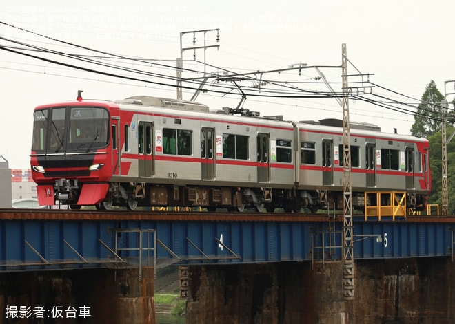 【名鉄】9100系9110F舞木検査場出場試運転を不明で撮影した写真