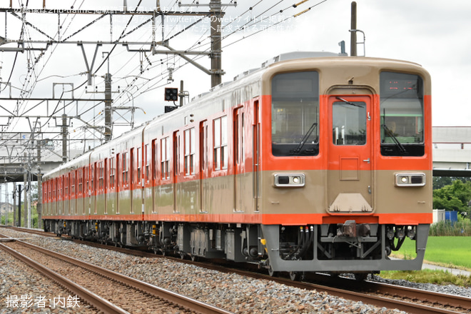 【東武】8000型81107F南栗橋工場出場回送（2枚目）