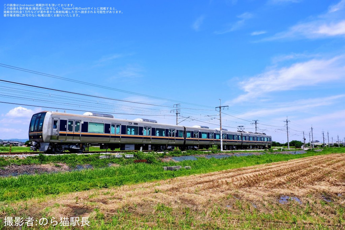 【JR西】207系S67編成網干総合車両所本所出場試運転の拡大写真