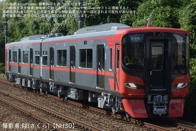 【名鉄】9100系9129Fが新車性能確認試運転（1枚目）