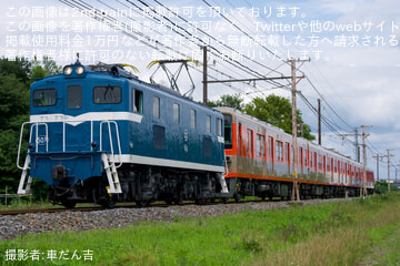 【東武】8000型81107F南栗橋工場出場回送
