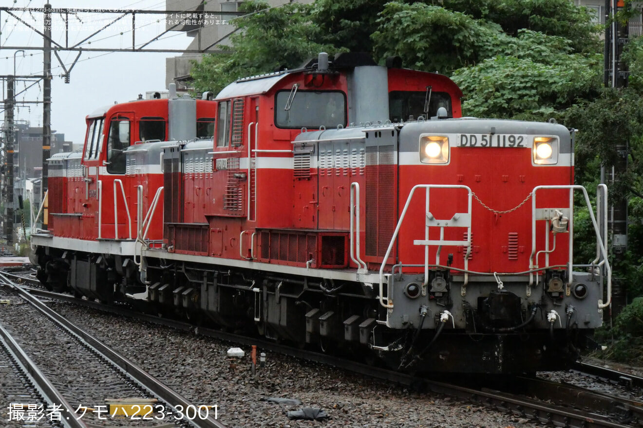 【JR西】DE10-1028向日町交番検査返却配給(向日町常駐機交換)の拡大写真
