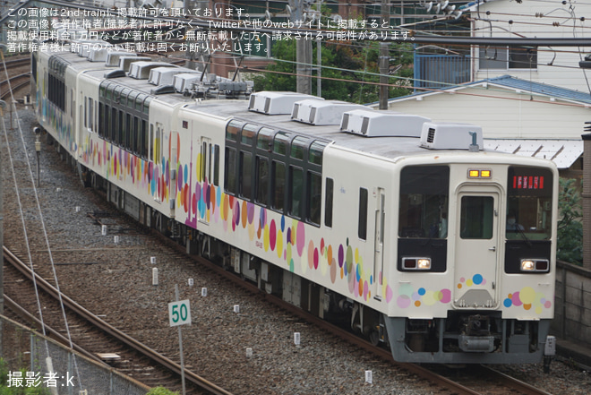【東武】臨時特急「スカイツリートレイン」63・62号を運行2026年夏を鐘ヶ淵～堀切間で撮影した写真