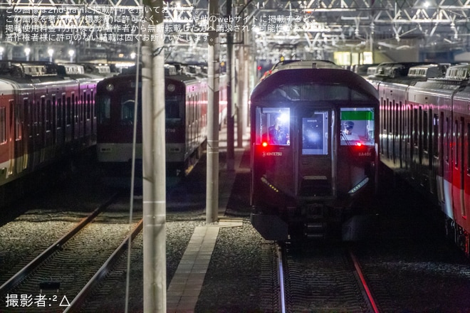 【近鉄】8A系8A06が五位堂検修車庫へ入場回送（2枚目）