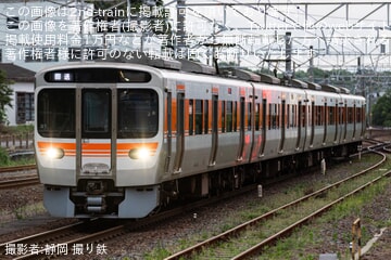 【JR海】315系3000番台U1編成が名古屋工場へ入場回送