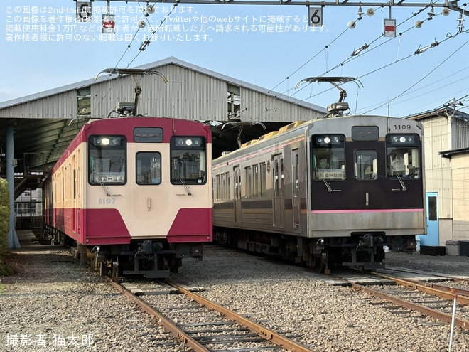 【福島交通】桜水車両基地「1000系特別撮影会」開催を桜水車両基地で撮影した写真