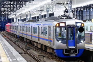 【西鉄】3000形3120F+3007FがNライナーに充当 分割編成・フルカラーLED車では初