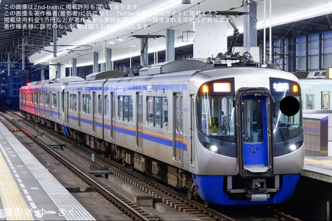 【西鉄】3000形3120F+3007FがNライナーに充当 分割編成・フルカラーLED車では初を不明で撮影した写真