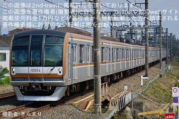 【メトロ】10000系10124F TASC設備性能確認試運転