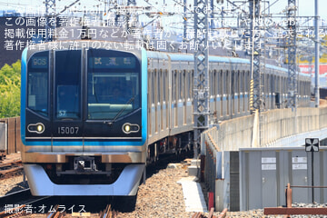 【メトロ】15000系15107F 深川工場出場試運転