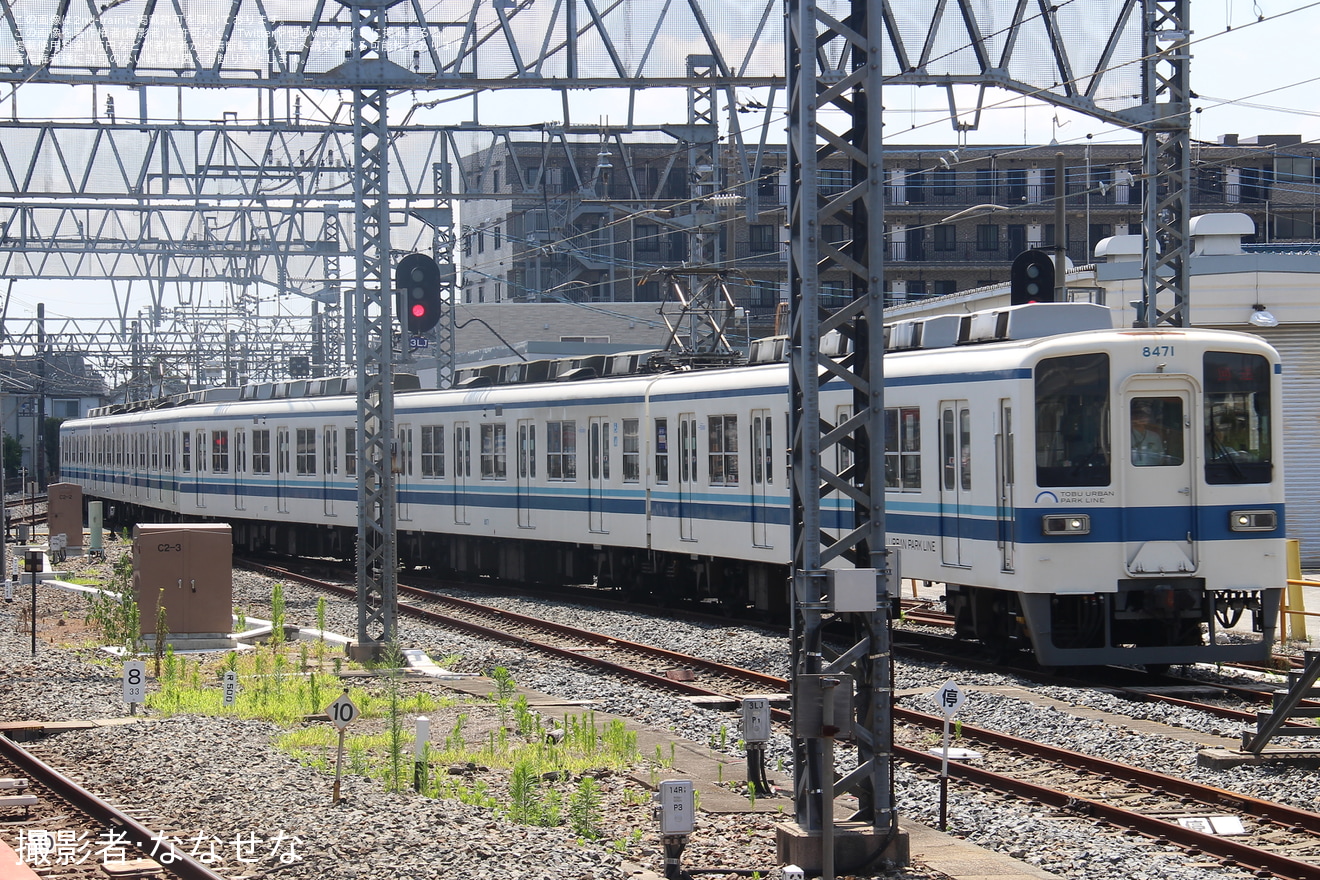 【東武】8000系8171F 廃車回送の拡大写真