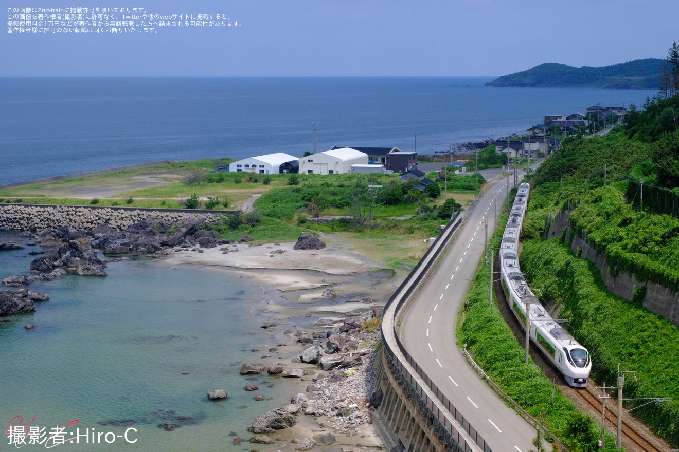【JR東】E657系K11編成秋田地区から勝田返却回送の拡大写真